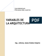 Variables de La Arquitectura