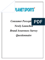 Planet Sports Consumer Perception