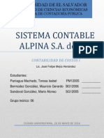 ALPINA SA de CV - Sistema Contable