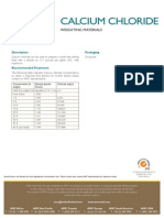 CalCalcium - Chloride Properties