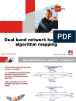 Dual Band Network Handover Algorithm Mapping