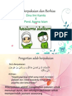 Adab Berpakaian Dan Berhias