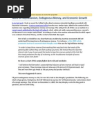 More on Keynes and Endogenous Money