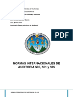 Normas Internacional de Auditoria 500 Final