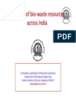 Mapping of Bio-Waste Resources Across India