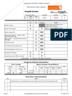 Site Survey Check List/Log