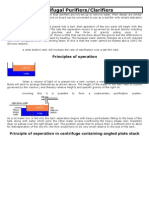 Centrifugal Purifiers