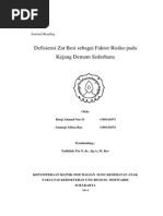 Download Jurnal Reading Iron deficiency fakotor resiko kejang demam by rizqiahmad33 SN237968951 doc pdf