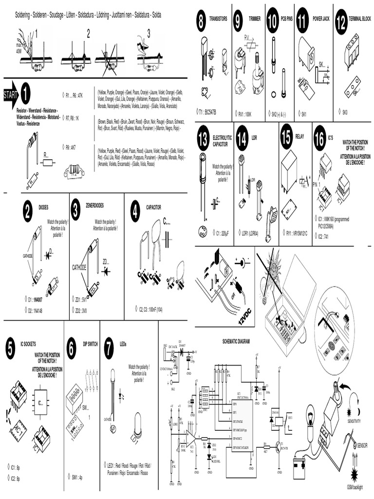 Electronics Schematic Guide | PDF | Science & Mathematics | Computers