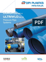 DPI PVC-U - PVC-M Pressure Pipe Brochure 2013