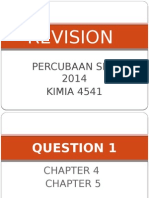 Revision: Percubaan SPM 2014 KIMIA 4541