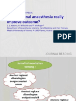 Regional Anaesthesia