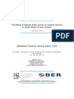 The Effects of Teacher Strike Activity On Student Learning in South African Primary Schools