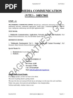 Multimedia Communication Module 1 Notes | PDF | Computer Network ...