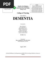 Dementia: College of Nursing