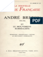 NRF Andre-Breton-et-le-mouvement Surr.