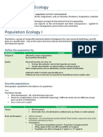 Introduction To Ecology: Define The Population by