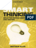 Allen Smart Thinking Critical Understanding and Writing