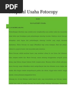 Download Proposal Usaha Fotocopy by hangtuah1 SN237991802 doc pdf