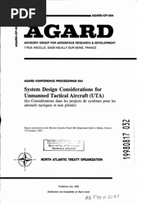 System Design Considerations for Unmanned Tactical Aircraft ... - 