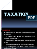 TAXATION