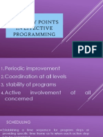 Four Key Points in Effective Programming - PPTX Pharmaceu - Addd