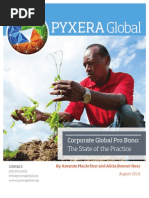 Download Corporate Global Pro Bono State of the Practice by PYXERA Global SN238001783 doc pdf