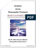 IncidentsHomeopathic Treatment