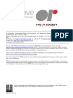 Palgrave Macmillan Journals Operational Research Society