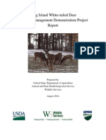 2014 East End Deer Damage Management Report