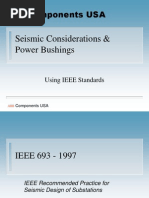 Components USA: Seismic Considerations & Power Bushings