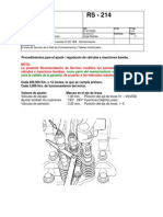 54440444 Ajuste de Valvulas MOTOR VOLVO D12D