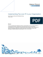 Whitepaper - Implementing Fax Over IP in Your Organization