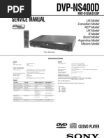 Dvd Sony Dvp Ns400d