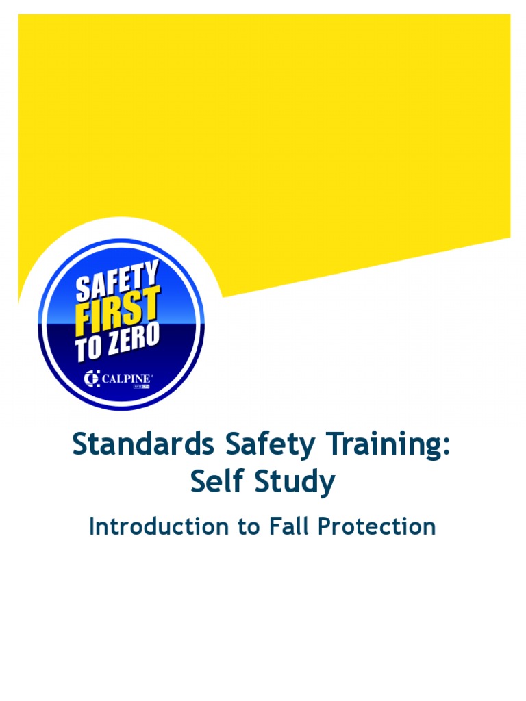 Fall Protection Safety Training Guide | PDF | Personal Protective ...