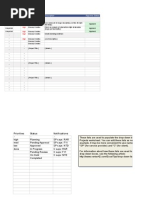 Current Status Projects: Status Date Priority Project / Task Description Approver Status