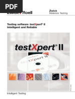 testXpert III: Efficient Testing Software | PDF | Composite Material ...