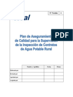 Plan de Aseguramiento de Calidad Para La Supervisión de La Inspección de Contratos APR