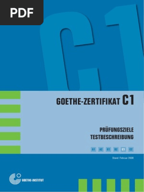 Pruefungsziele Und Testbeschreibung C1 Semiotics Linguistics - 