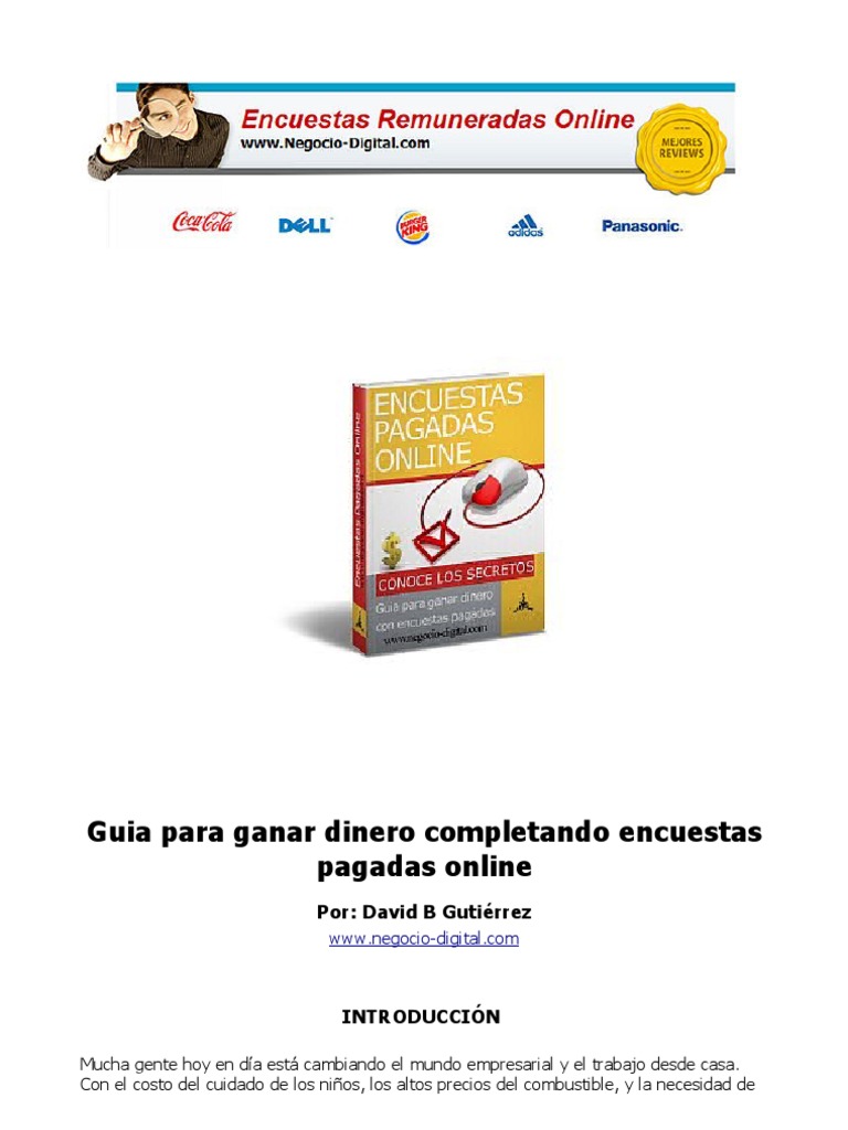 Encuestas Pagadas Gana Dinero Con Las Mejores Paginas En Linea 2020
