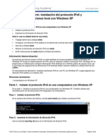 0.0.0.2 Lab - Installing The IPv6 Protocol With Windows XP