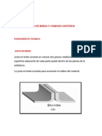 Junta en Brida y Cordon Continuo