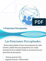 3 Posiciones Perceptuales