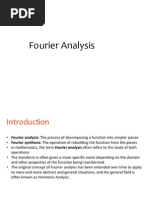 Fourier Transformations