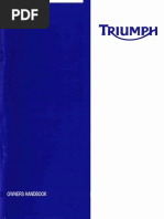 Download Triumph Daytona 675 Owners Manual by Thunderbird3 SN23802924 doc pdf