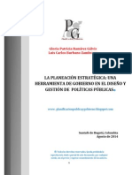 La Planeacion Como Sistema y Herramienta de Gobierno - Version Incomp