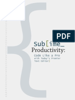 Sublime Productivity Sample