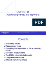 Accounting Values and Reporting