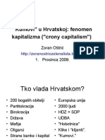 Kumovski Kapitalizam (Crony Capitalism) U Hrvatskoj