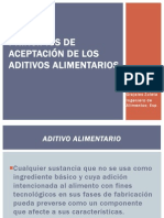 ADITIVOS ALIMENTARIOS